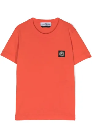 Stone Island T-shirt med kompasmotiv