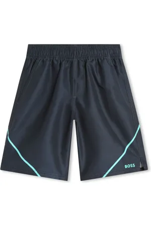 HUGO BOSS Badeshorts med kontrastdetalje