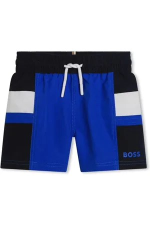 HUGO BOSS Badeshorts med snoretræk og colourblocking