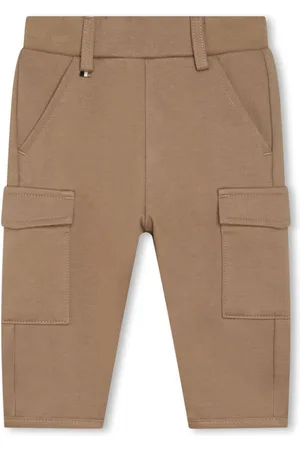 HUGO BOSS Cargo-bukser i jersey med smalle ben