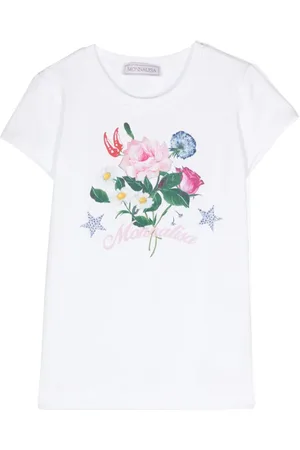 MONNALISA T-shirt med logotryk