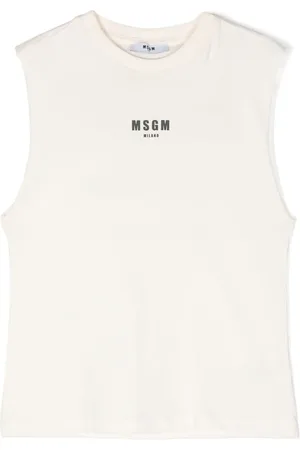 Msgm Kasket med gummi-logo