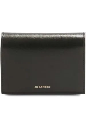Jil Sander Kortholder i læder med præget logo