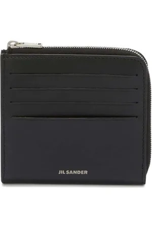 Jil Sander Læderpung med præget logo