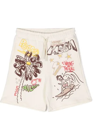 Msgm Shorts med grafisk tryk