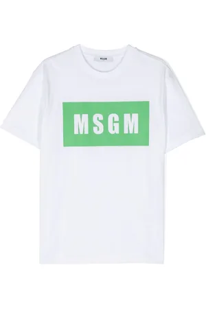 Msgm T-shirt med logotryk