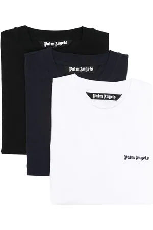 Palm Angels T-shirt med logo-broderi, 3-pak