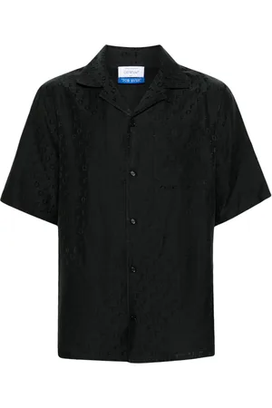 OFF-WHITE Skjorte med monogram-jacquard