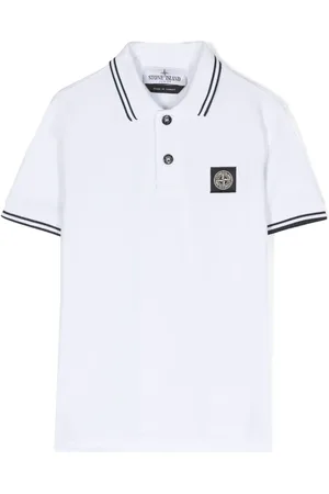 Stone Island T-shirt med kompasapplikation