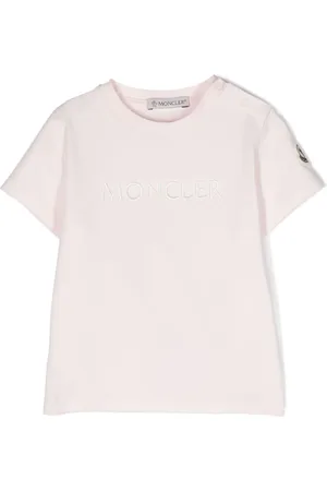 Moncler T-shirt med broderet logo