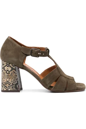 Chie Mihara Pargo 85mm sandaler i ruskind