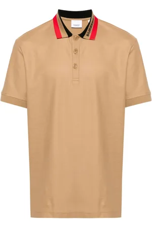 Burberry Polo med kontrastfarvet krave