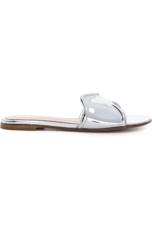 Gianvito Rossi Gloria sandaler med lakeret læder