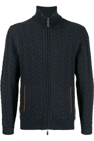 N.PEAL The Richmond cardigan med lynlås