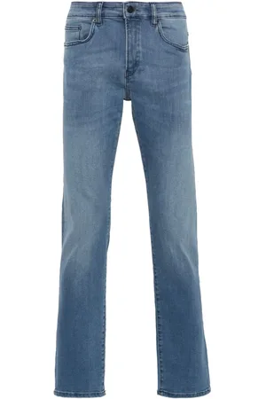 HUGO BOSS Jeans med lige ben og mellemhøj talje