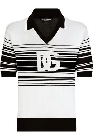 Dolce & Gabbana Stribet silkeskjorte