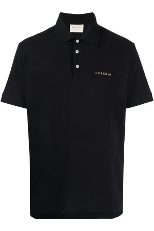 BUSCEMI Polo med logoplade