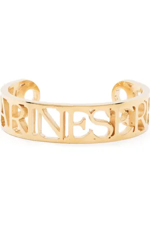 Marine Serre åbent armbånd med logo-udskæringsdetalje