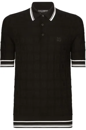 Dolce & Gabbana Polo med broderet logo