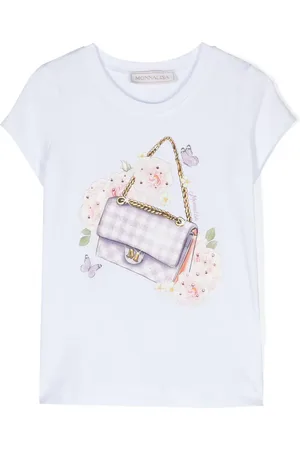 MONNALISA T-shirt i jersey med grafisk tryk