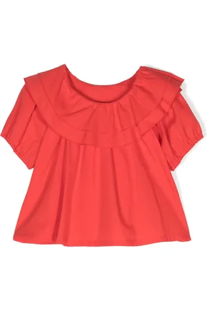 Lapin House Bluse med rund krave