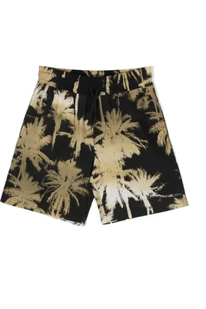 Msgm Bermuda-shorts med palmetryk