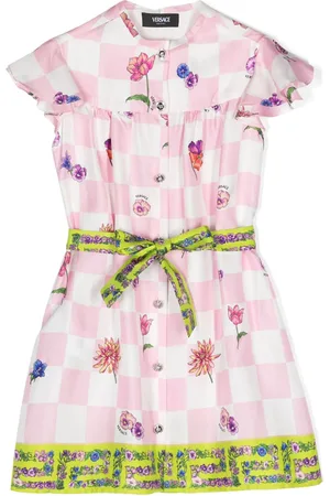 VERSACE Blossom skjortekjole