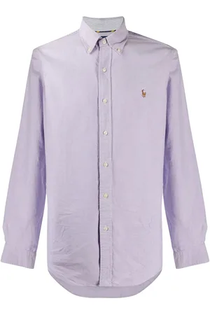Ralph Lauren Skjorte med broderet logo og knapper