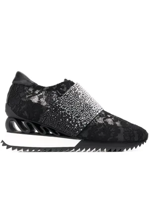 LE SILLA Sneakers med rhinsten-udsmykning