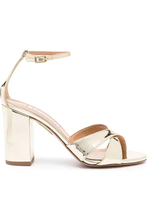 Aquazzura Divine 85mm cage-sandaler