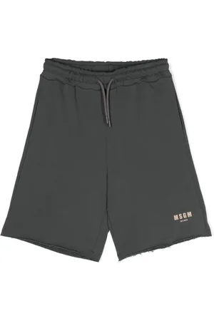 Msgm Shorts i bomuld med præget logo