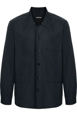 Tom Ford Langærmet skjorte i poplin