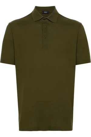 HERNO Polo med korte ærmer
