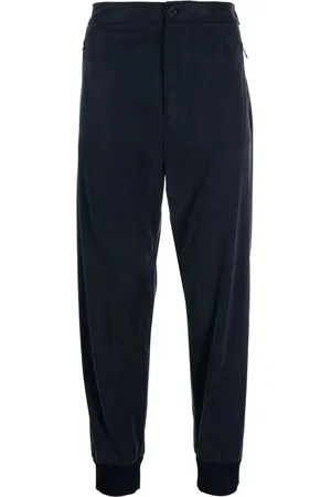 Giorgio Armani Joggingbukser i jersey med smalle ben