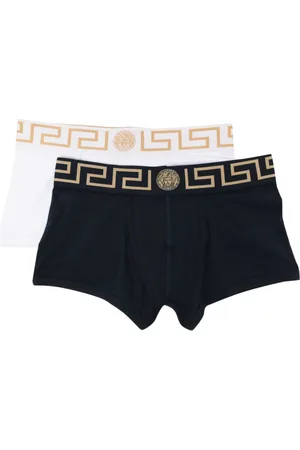 VERSACE Boksershorts med Greca-taljebånd (pakke med to)