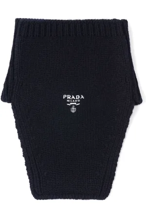 Prada Halsedisse med broderet logo