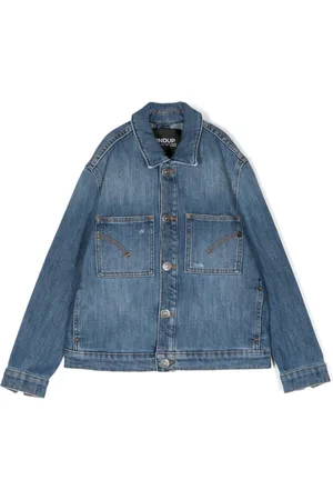 Dondup Jakke i denim med brystlommer