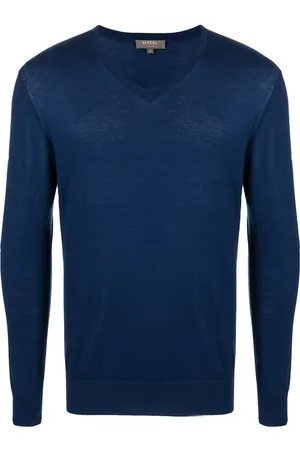 N.PEAL Sweatshirt med V-hals