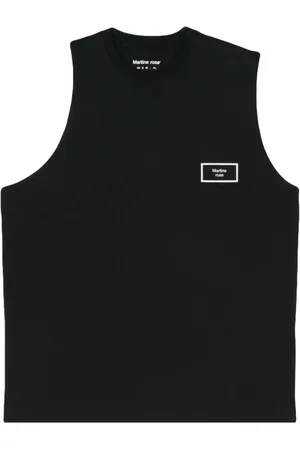 MARTINE ROSE T-shirt med logotryk