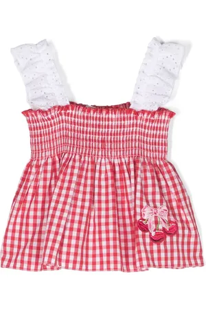 MONNALISA Tunika-top med broderi