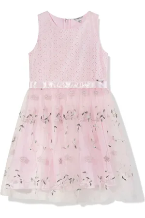 Guess Kjole i tyl med blomster-broderi