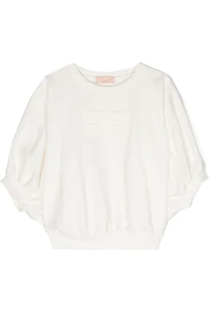 Elisabetta Franchi T-shirt med fremhævet logo
