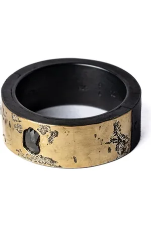 PARTS OF FOUR Sistema ring i 18 karat gult guld med rå diamant