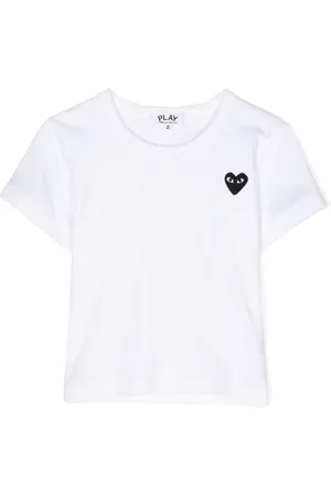 Comme des Garçons T-shirt med broderet logo
