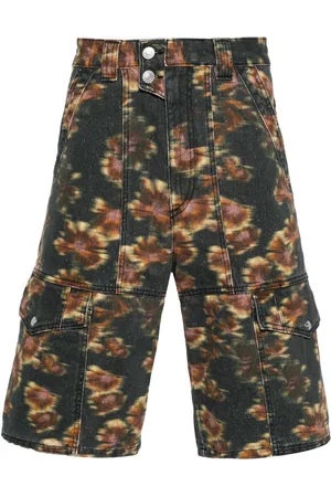 Isabel Marant Cargo-shorts med abstrakt tryk
