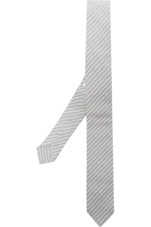 Thom Browne Stribet slips i seersucker-tekstur