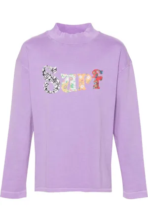ERL T-shirt med broderet motiv