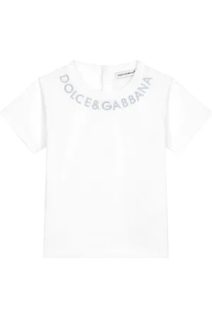 Dolce & Gabbana T-shirt med broderet logo