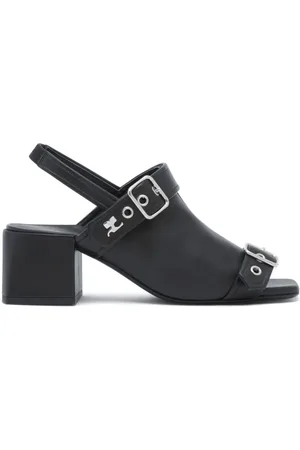 Courrèges Gogo 70mm sandaler i læder