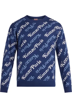Kenzo Trøje med heldækkende logo og monogram